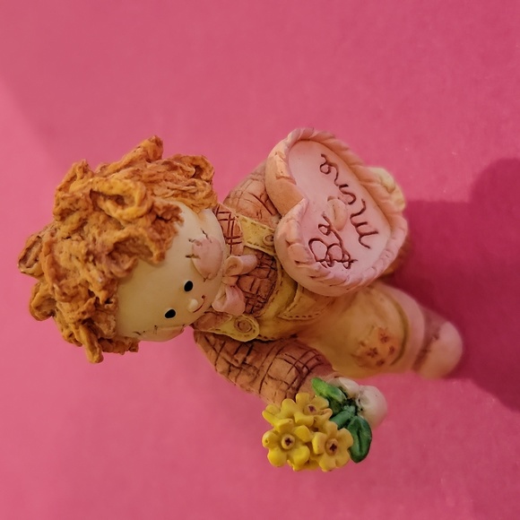 Enesco Other - 3 for $30 Enesco Cute as a Button 'Be Mine'